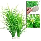 Anchor Base Beautiful Plastic Plants Decor Ornament for Fish Tank