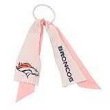 Denver Broncos Ribbon Pony Tail Holder - Pink