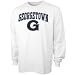 Georgetown Hoyas White Bare Essentials Long Sleeve T-shirt
