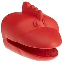 Cooks Corner Silicone Pot Holder, Red Rooster