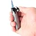 Metal Cylinder Design Torch Flame Windproof Lighter Color Random