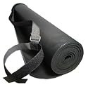 24" x 72" Black Rajah Super Yoga Mat 7mm thick