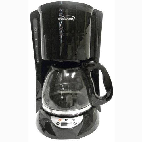 Brentwood 12-Cup Digital Coffeemaker, Bl Coffee Makers - Grinders