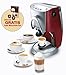 Tchibo Kaffeemaschine Cafissimo Rot + Latte Macchiato Gl�ser
