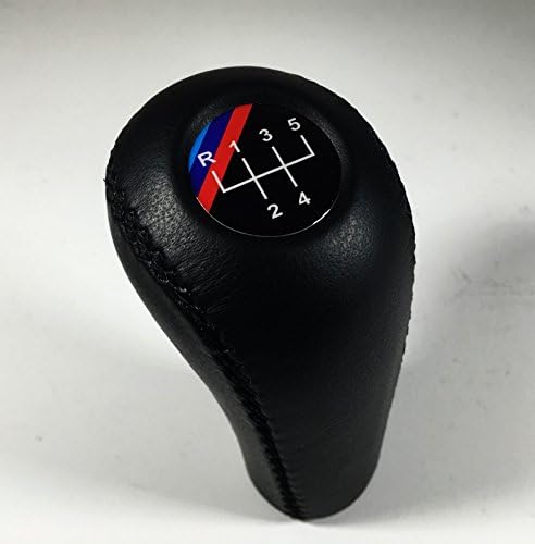 BMW GEAR SHIFT KNOB M POWER E30 E34 E36 E39 E46 -6 speed. Natural leather !!!