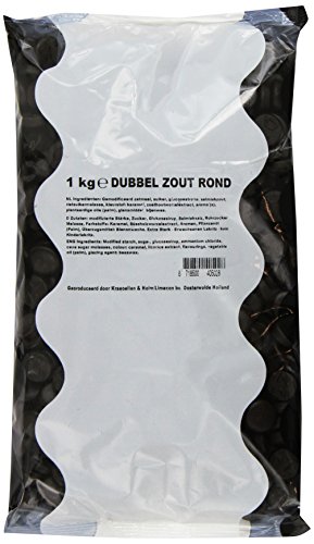 Kraepelien & Holm Farm Salt Licorice, 2.2-Pound Bags (Pack of 3)