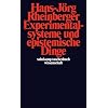 Experimentalsysteme und epistemische Dinge: Eine Geschichte der Proteinsynthese im Reagenzglas (suhrkamp taschenbuch wissenschaft)