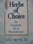 Herbs of Choice: The Therapeutic Use of Phytomedicinals