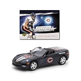 Chicago Bears Corvette Die Cast Collectible Car with Brian Urlacher Card