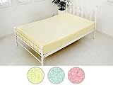 パイル地 防水 おねしょシーツ 【ボックスタイプ・シングル 2枚セット】 (100×200×30cm) 【マチ側面部分まで完全防水】