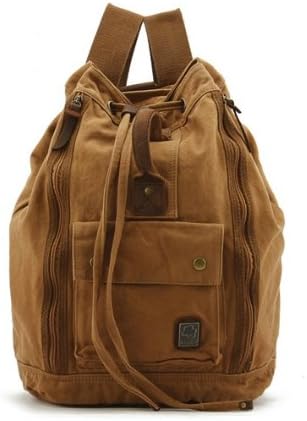 YiTao Deal S.C. Cotton Men Women Canvas Vintage Style Outdoor Sports Casual Shoulder Belt Bag 46 x 31 x 22 cm For iPad4 /iPad3 /iPad2 /Google Nexus 10 /SamSung Galaxy Tab Note /DSLR Camera Canon Sony Nikon Olympus