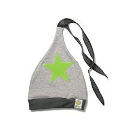 ByKay Baby and Toddler Hat (4M4Y, Anthracite/ Grey Melee/ Star Apple Green)