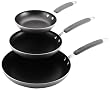 Farberware Enhanced  8-Inch, 10-Inch and 12-Inch Skillets, Champagne