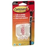 3MLargeCordClipswithCommandAdhesive,2cordclips,3mediumstrips