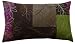 Jovi Home 12-Inch by 20-Inch Shrubs Pillow, Brown