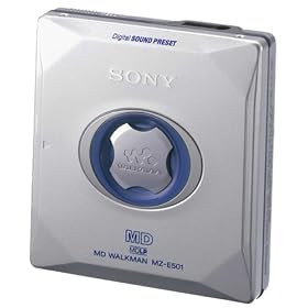 Sony MZ-E501 Silver MiniDisc Walkman