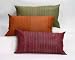 Laura Hill High Tech Hand Embroidered 12 By 22 Inch Decorative Pillow
