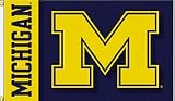 Michigan Wolverines Premium 2-Sided 3' x 5' Flag