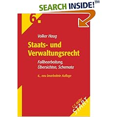 Staats- und Verwaltungsrecht. Fallbearbeitung, Übersichten, Schemata (Müller C. F. Start) (Broschiert)