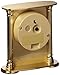 Seiko Desk and Table Alarm Clock Gold-Tone Solid Brass Case