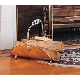 Fireplace Items Brass , Brass Fireplace Log Holder by The Renovators Supply