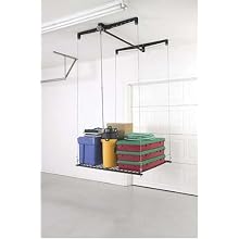 Racor PHL-1R Pro HeavyLift 4-by-4-Foot Cable-Lifted Storage Rack