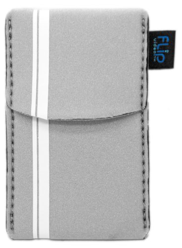 Flip Soft Pouch for Flip Ultra and Mino Camcorders (Grey)