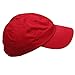 Youth Washed Chino Twill Cap-Red OSFM