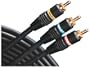 Monster Cable J2 HFVCR RM-3 Hi-Fi Stereo VCR to TV or A/V Receiver Hook-Up Cable Kit (3 ft.)