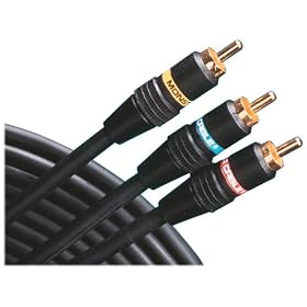 Monster Cable J2 HFVCR RM-3 Hi-Fi Stereo VCR to TV or A/V Receiver Hook-Up Cable Kit (3 ft.)