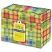 CR Gibson Iota Recipe File Box, Madras Tartan