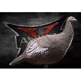 Click here to buy Zink Avian X Lifelike Collapsible Turkey Decoy.
