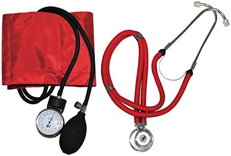 Blood Pressure/Sprague Stethoscope Kit (Red)