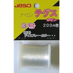 【クリックで詳細表示】JBSO ナイロンテグス 200m 3号
