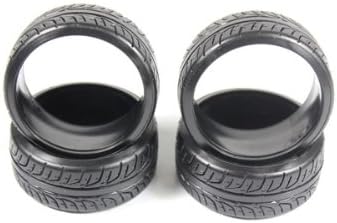 1/10 RC Car Onroad Hard Rubber Drift Tire Tyre T07 4pcs