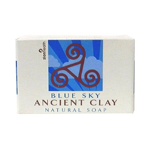 Zion Health Clay Soap Blue Sky, 6 Fluid Ounce