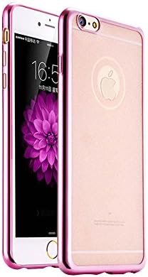 iPhone 6 Plus Case, Glitter Luxury Silicone Bling TPU Soft Cover Cases for Apple iPhone 6/6S Plus (Pink)