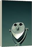 Box Canvas Print of Telescope Binoculars from AWL Discover Images