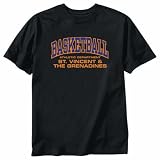 T-Shirt Black  B-Asketball Athl Dept St. Vincent & The Grenadines  Country