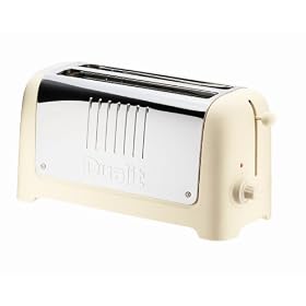 Dualit 4 Slice Soft Touch Toaster Cream 45072