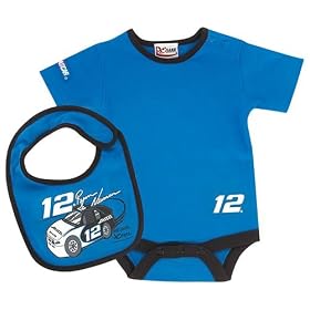 nascar baby clothes 12 Ryan Newman Newborn Creeper Bib Booties