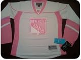 New York Rangers Pink NHL Hockey Jersey - Womens Size XL - Brand New Factory Sealed