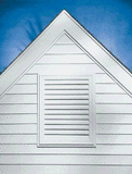 14" EX BGE SQ GABLE VENT (Alcoa Home Exteriors SQGV1414 EX)