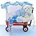 All Boy Wagon Baby Shower Gift Basket for Newborns