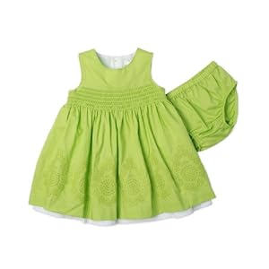 Buy Carter's Baby Dress, Baby Girls Smocked Dress green 9 months by carter's