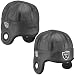 Reebok Oakland Raiders Faux Leather Helmet Head Cap