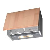 Brandt - AE 306 PF1 - Hotte Visi&egrave;re - Int&eacute;grable - 60 cm - Gris M&eacute;tallis&eacute; Brillant