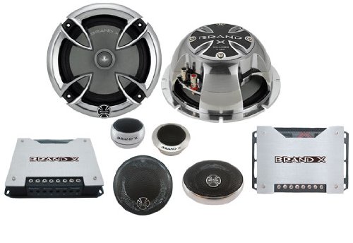 Brand-X - XXLHDS3; 6.5'' 3-Way Component Speaker System
