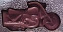 Motorcycle in Solid Milk Chocolate