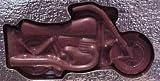 Motorcycle in Solid Milk Chocolate